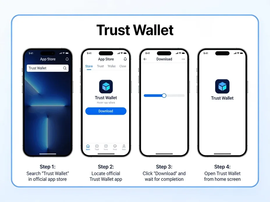 Как установить Trust Wallet на компьютер.