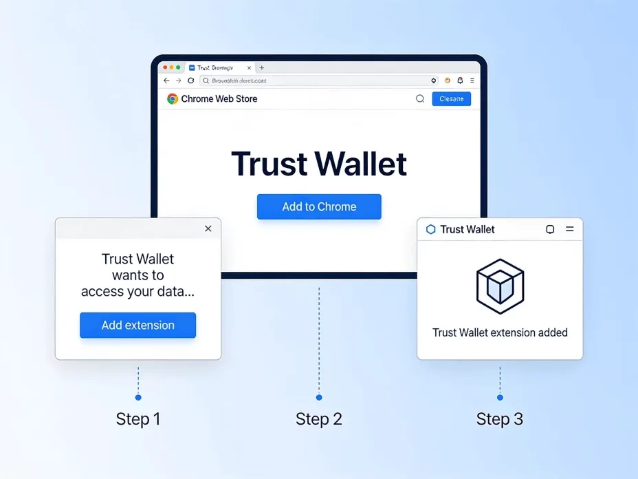 Как пользоваться Trust Wallet расширением каждый день