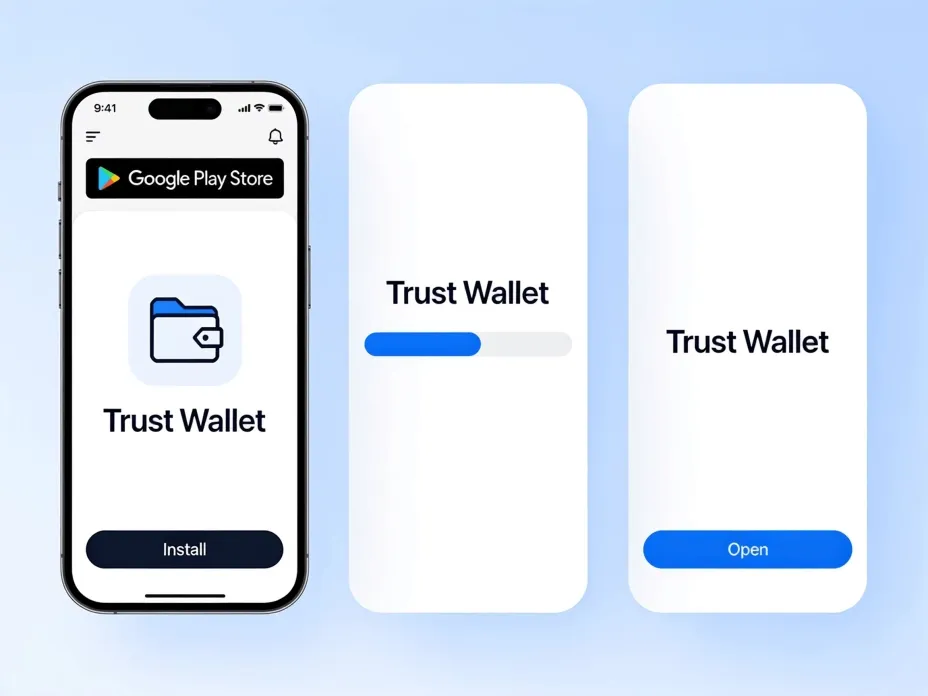 Как создать кошелек в Trust Wallet