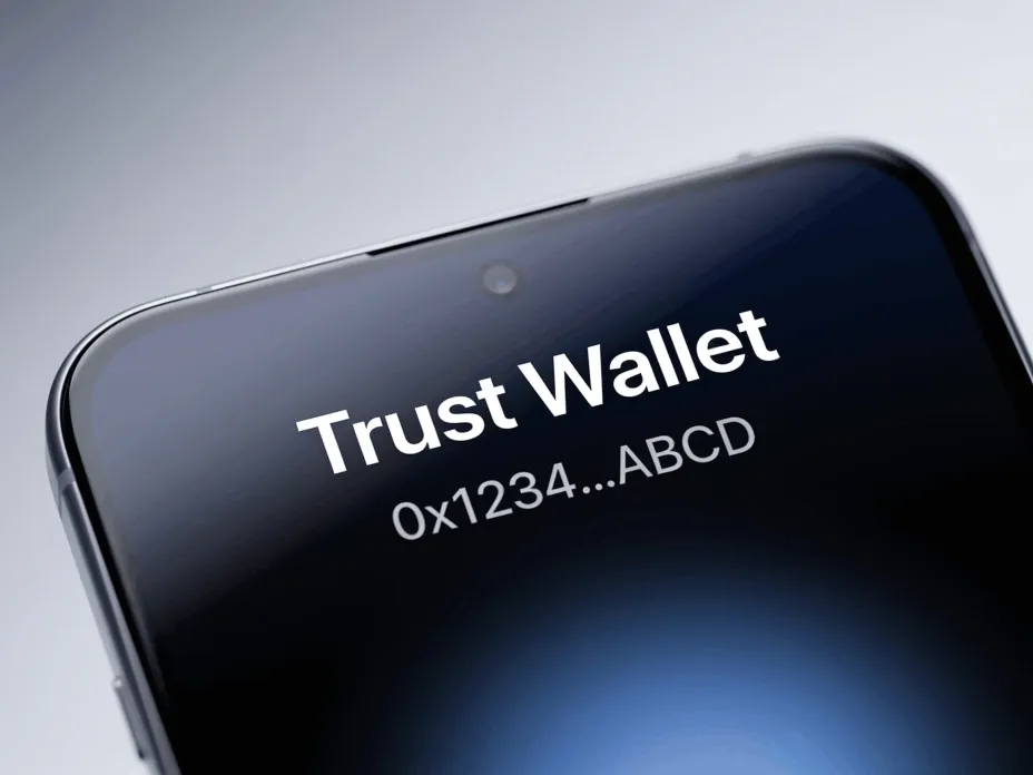 Как узнать адрес кошелька Trust Wallet.