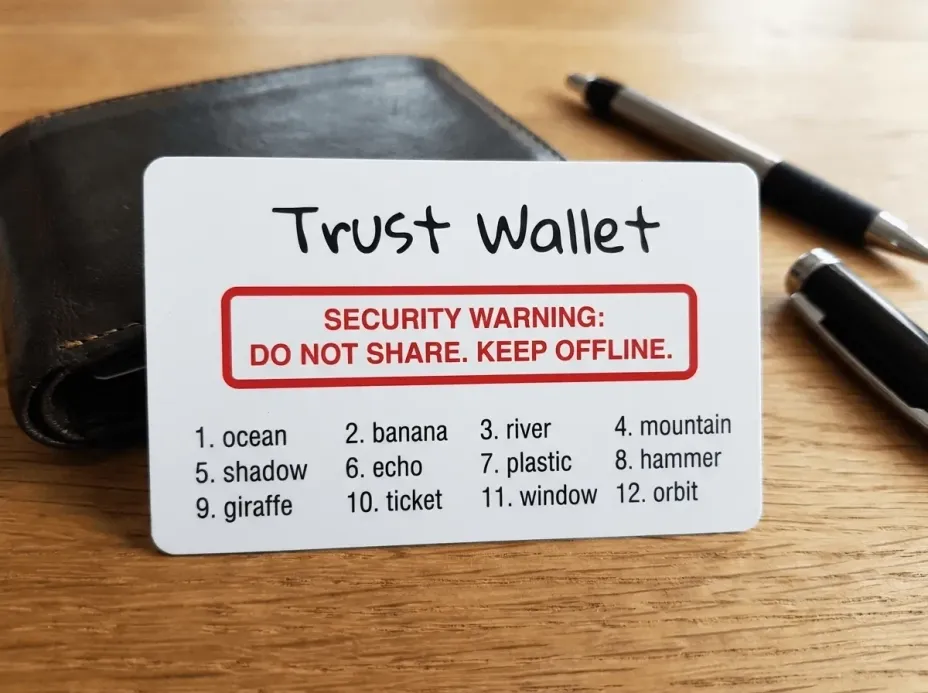 Установка Trust Wallet через браузерное расширение.