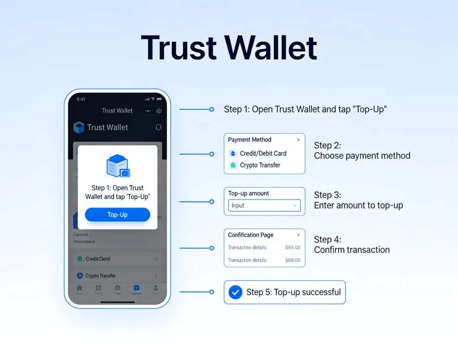 Безопасность при работе с Trust Wallet.