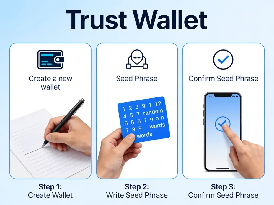 Как правильно скачать Trust Wallet на Android.