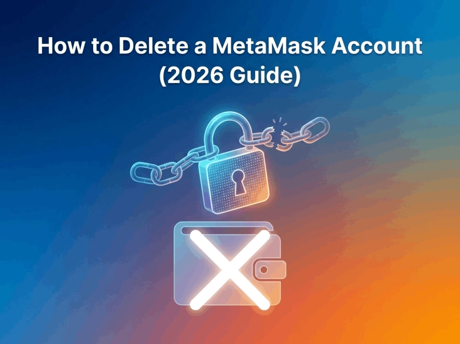 Как удалить аккаунт в MetaMask.