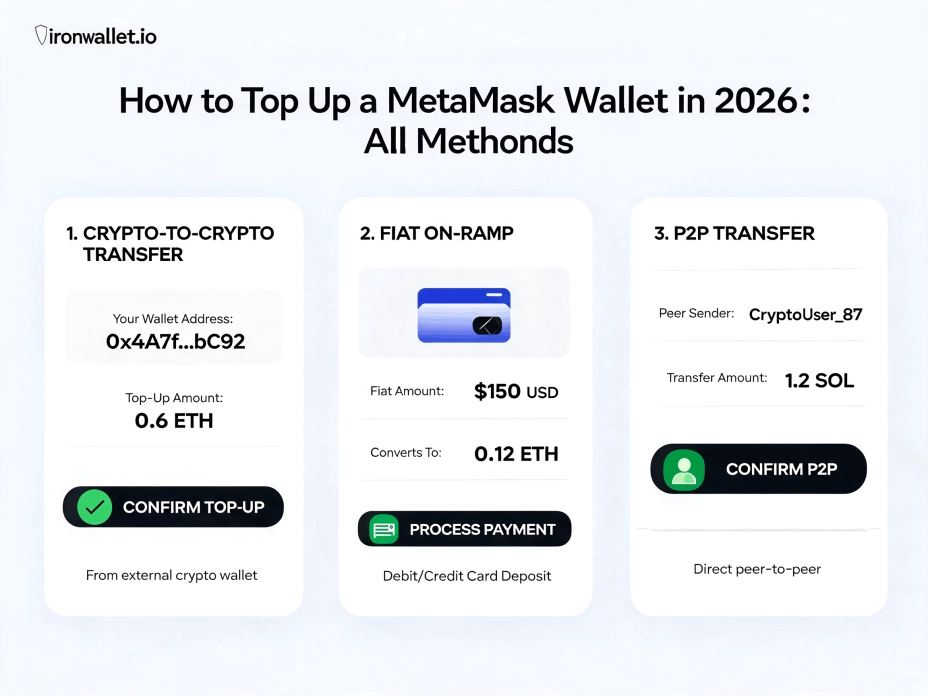 Как пополнить кошелек MetaMask.