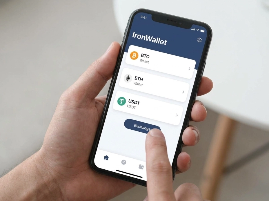 Особенности IronWallet важные при обмене BNB на USDT.
