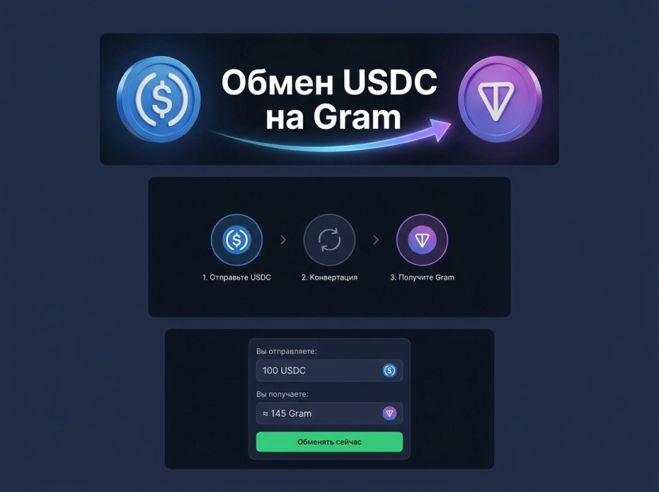 Что может повлиять на ваш обмен Gram?