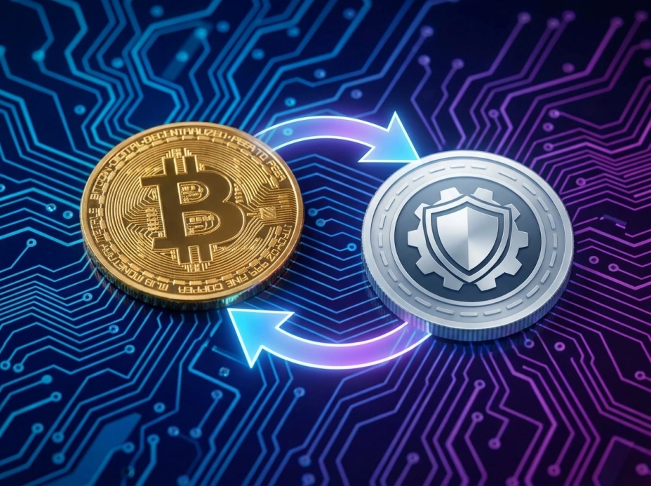 Как работает обмен BTC.