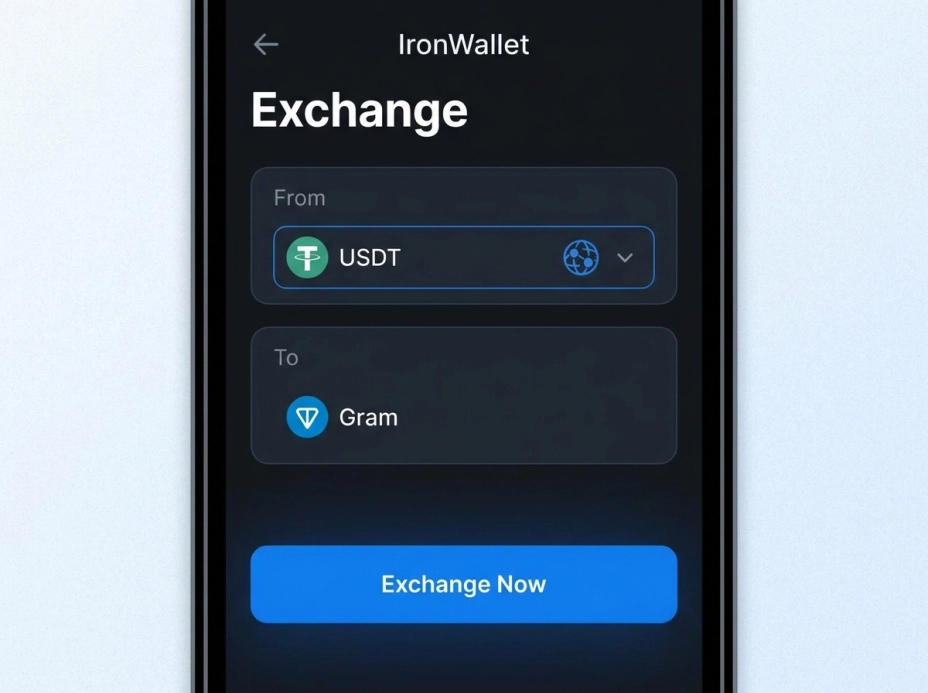 Готовы обменять USDT на Gram?