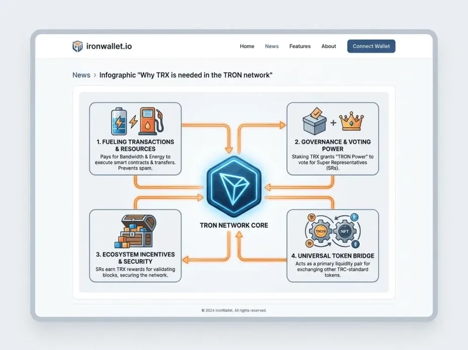Сравнение Trust Wallet с другими кошельками для покупки TRX.