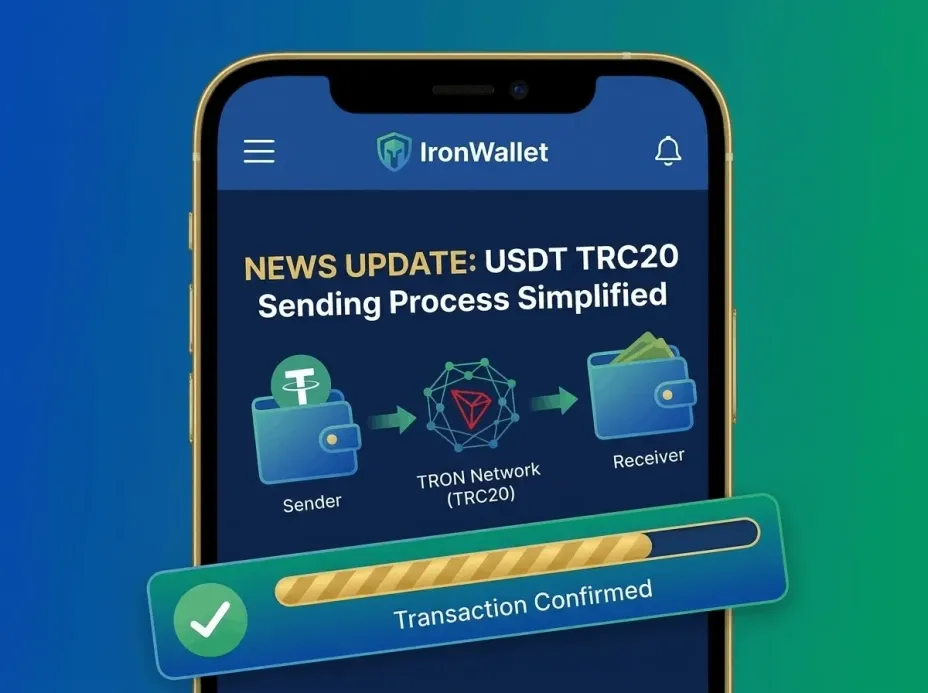 Как получать и отправлять USDT TRC20.