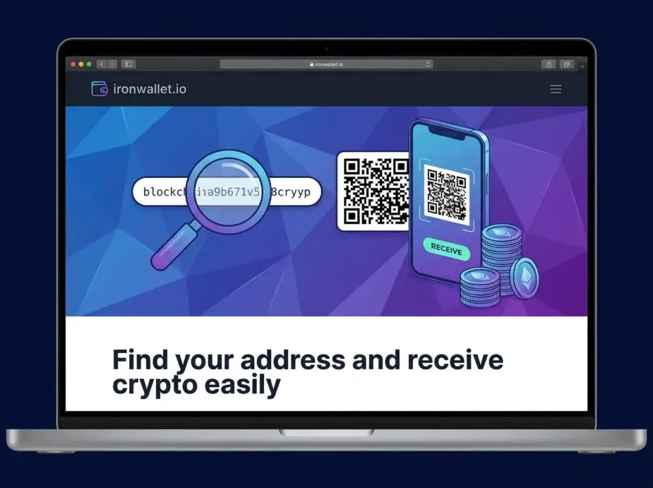 Как и где узнать адрес кошелька в Trust Wallet.