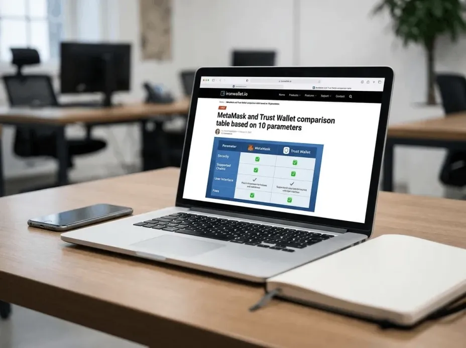 Безопасность: MetaMask или Trust Wallet.