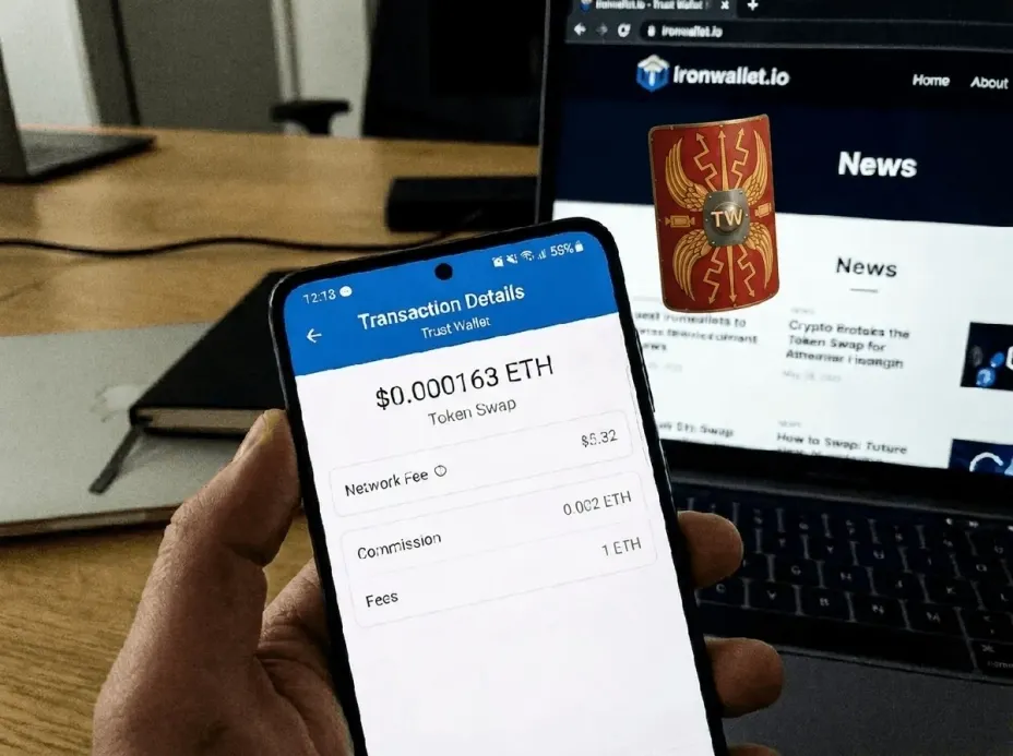 Безопасность при работе с Trust Wallet.