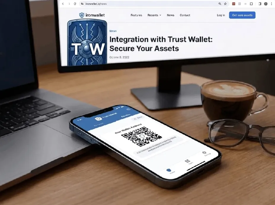 Как узнать адрес кошелька Trust Wallet.