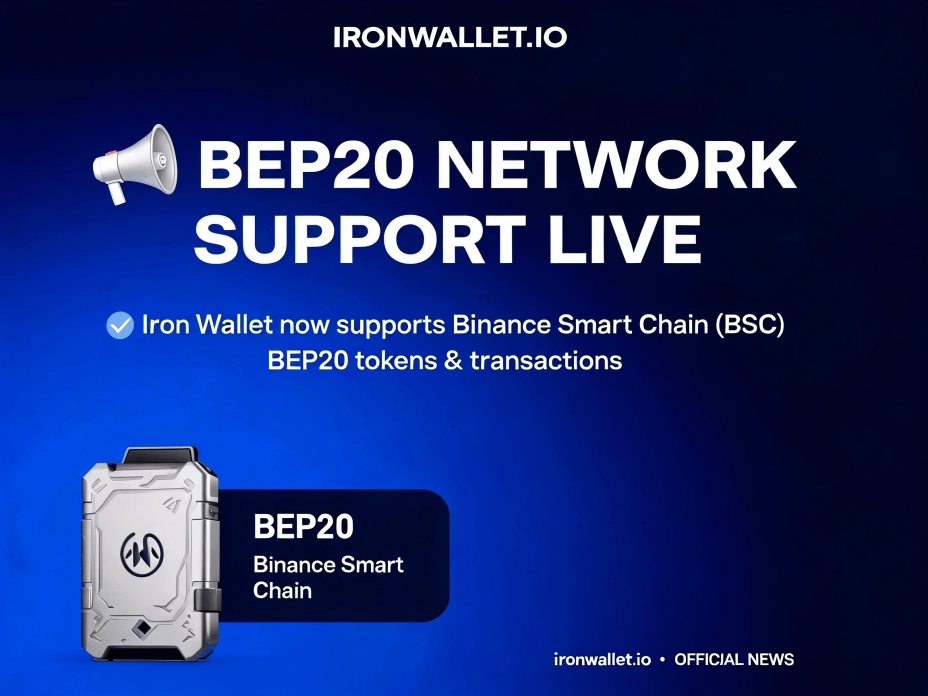 Обміни, покупки BEP20 та мультичейн-керування в IronWallet.