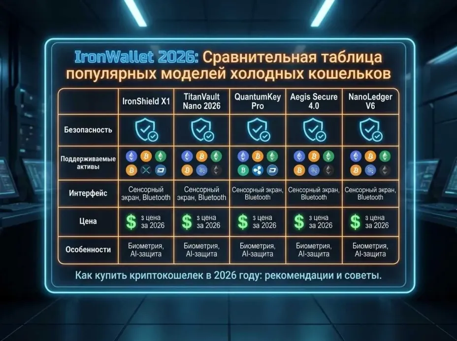 На что обращать внимание при покупке криптокошелька.