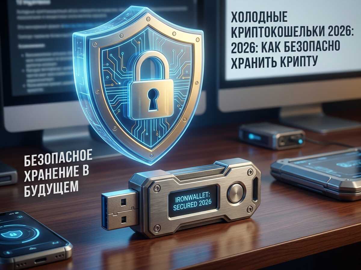 Холодный крипто кошелек оптимизированный для российской зимы.