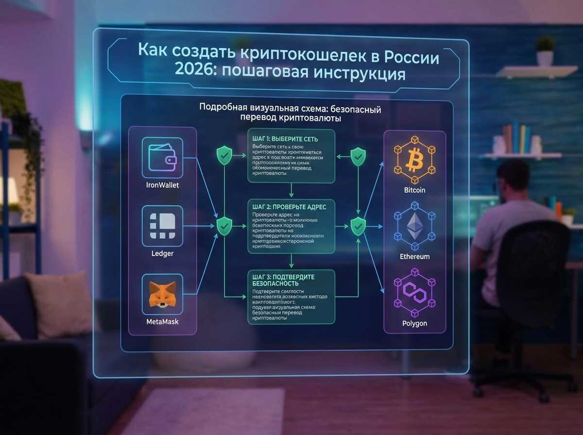 как создать крипто кошелек в россии
