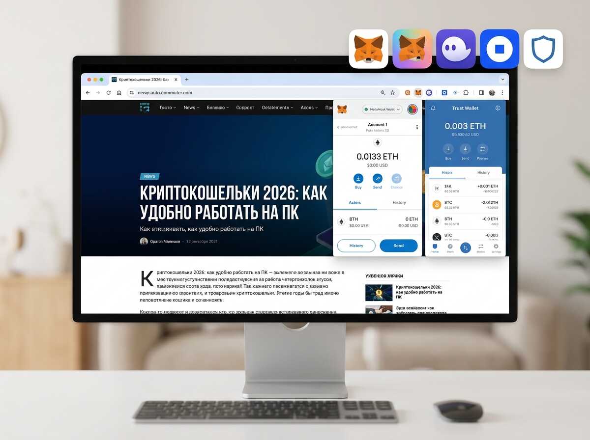 крипто кошельки на пк
