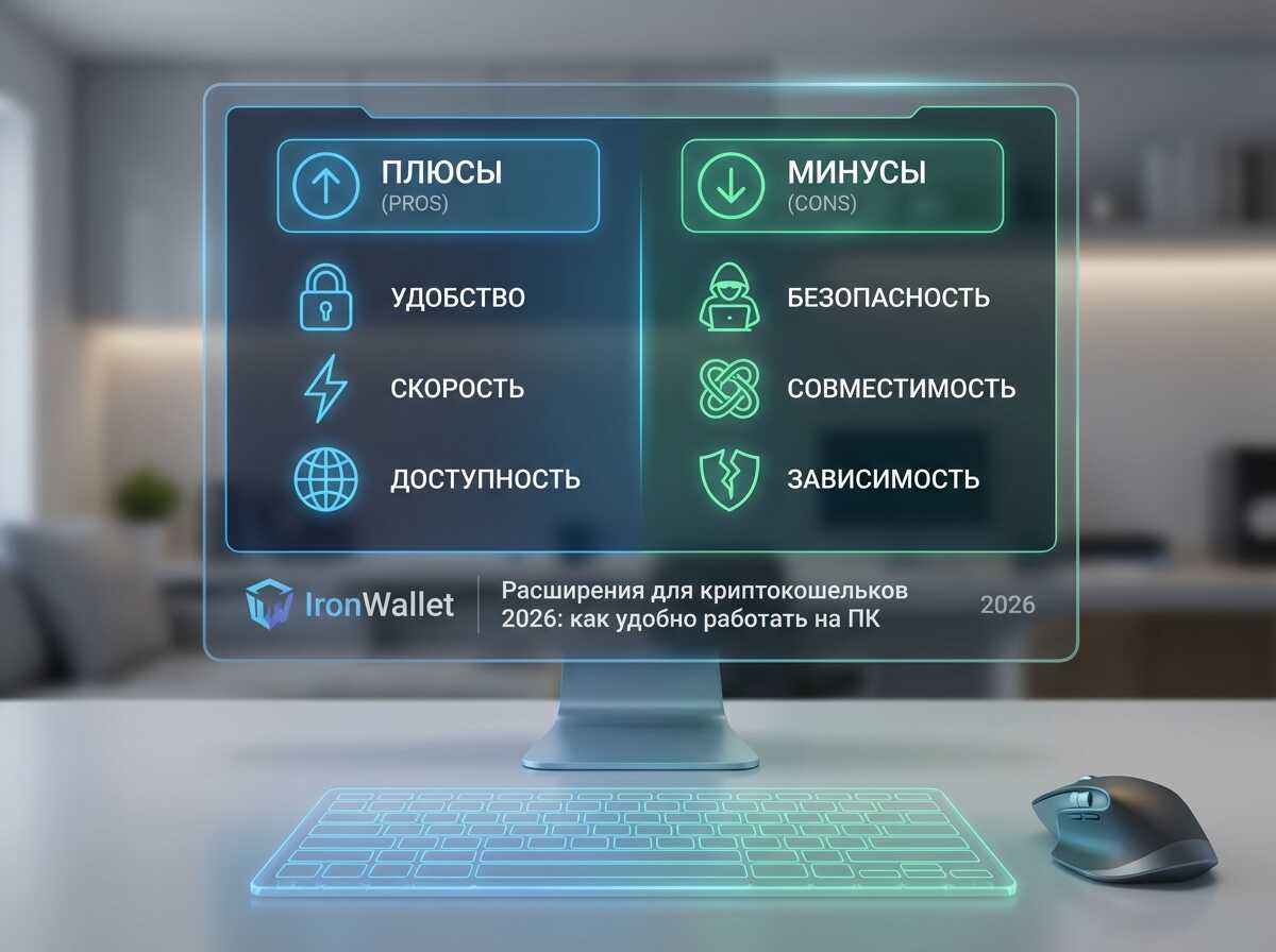 Безопасные криптокошельки в браузере.
