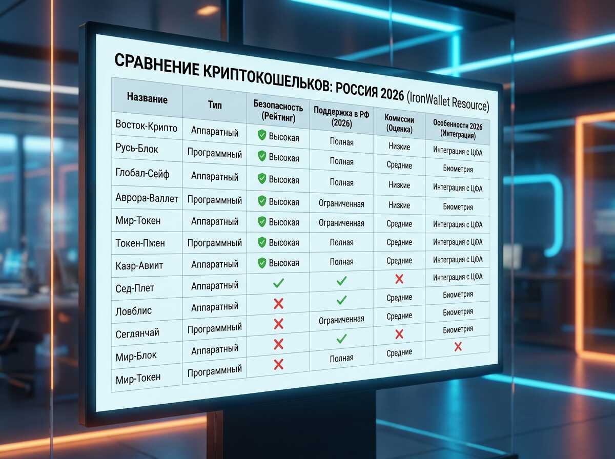 криптокошелек работающий в россии