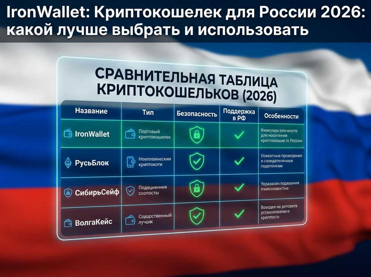 криптокошелек для россии 2026