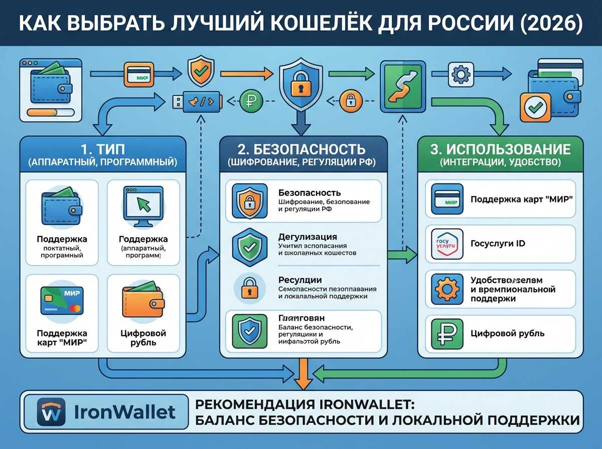 лучшие криптокошельки для россии 2026