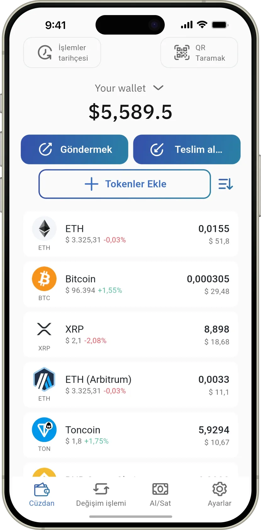 IronWallet ana logosu - kripto para cüzdanı